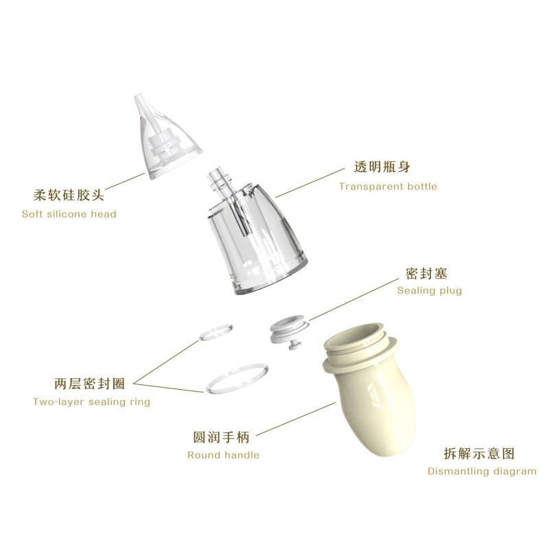 Silicone Nasal Aspirator - 2 in 1 Safety Kit