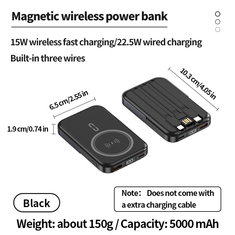 Portable Power Bank - 10000mAh Dual USB