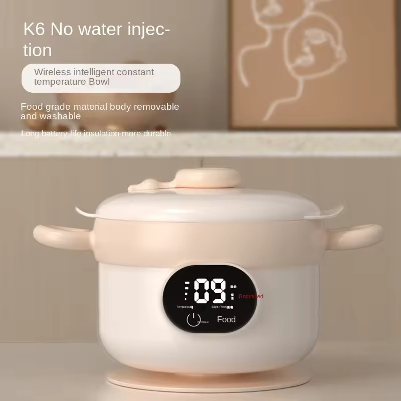 Wireless Food Bowl - Constant Temperature Heating