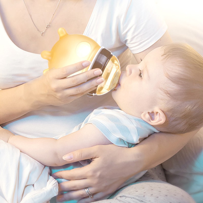 Silicone Baby Bottle - Anti Colic Feeding