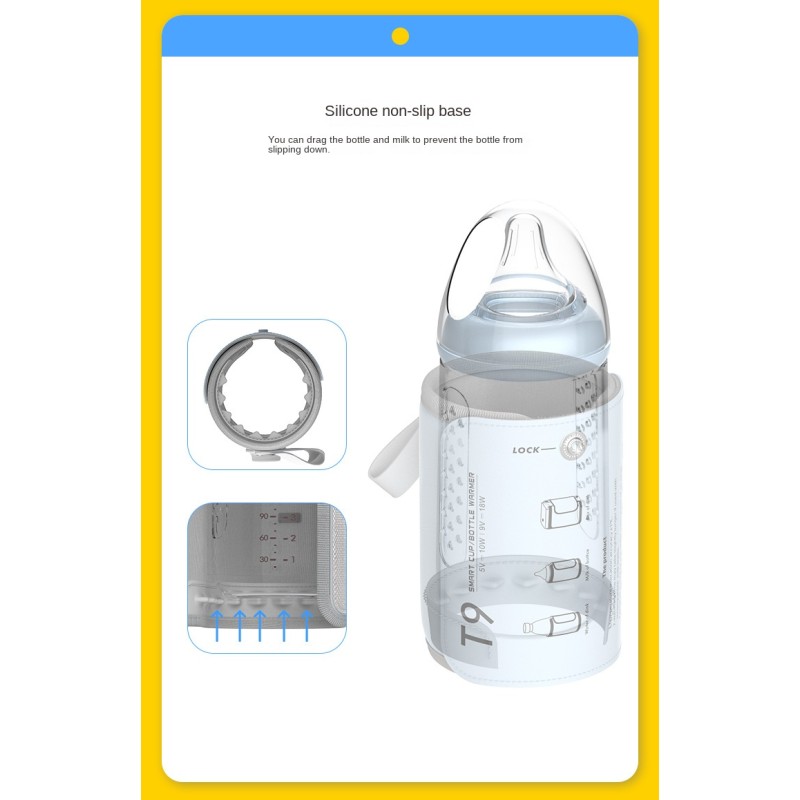 Portable Bottle Warmer - Thermostat Fast Heating