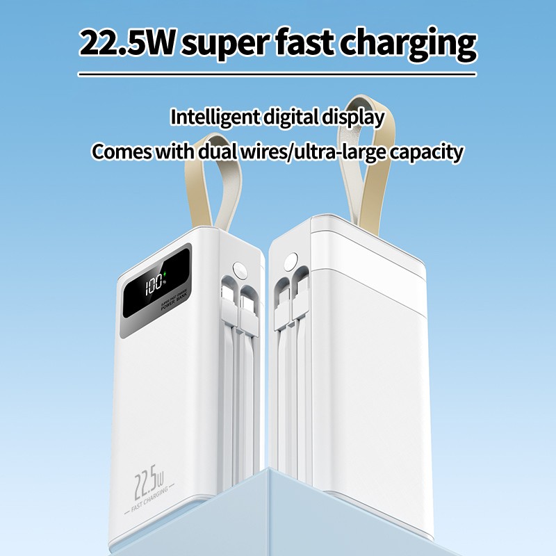 High Capacity Power Bank - 50000mAh LED