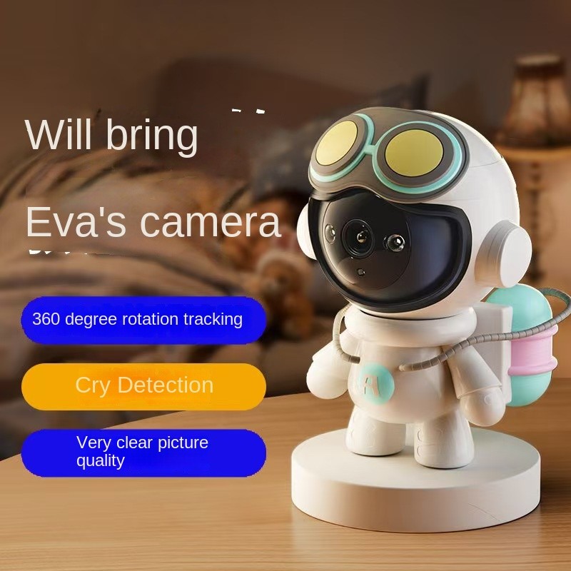 Home Robot Camera - Color Night Vision