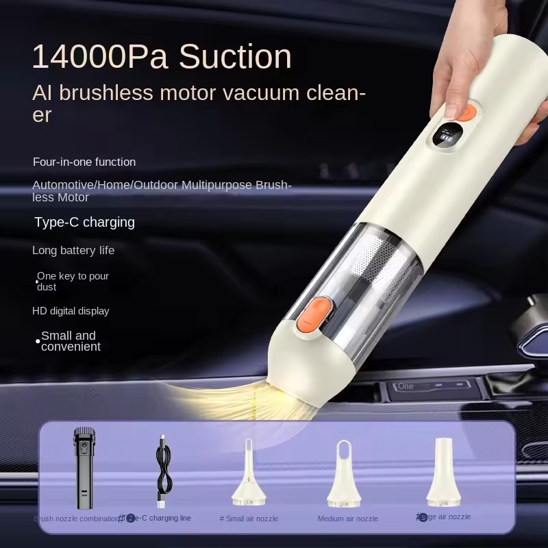 Wireless Vacuum Cleaner - Brushless Motor 4 in 1