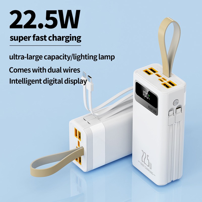 High Capacity Power Bank - 50000mAh LED