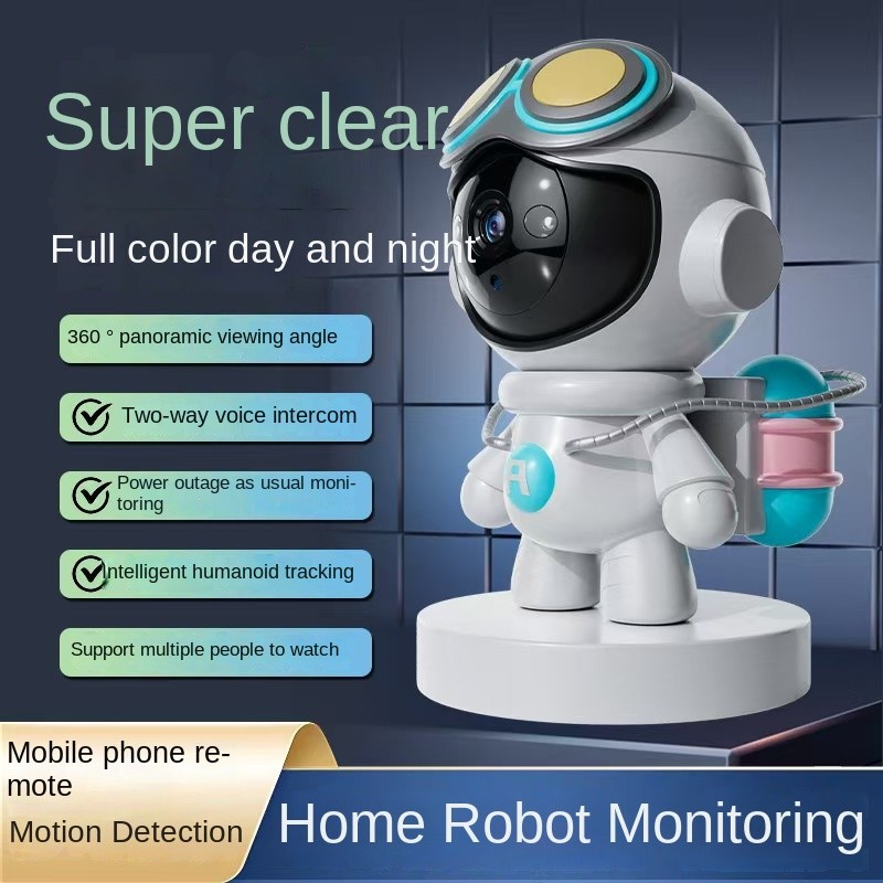 Home Robot Camera - Color Night Vision