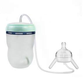 Hands Free Bottle - Silicone Feeding OEM