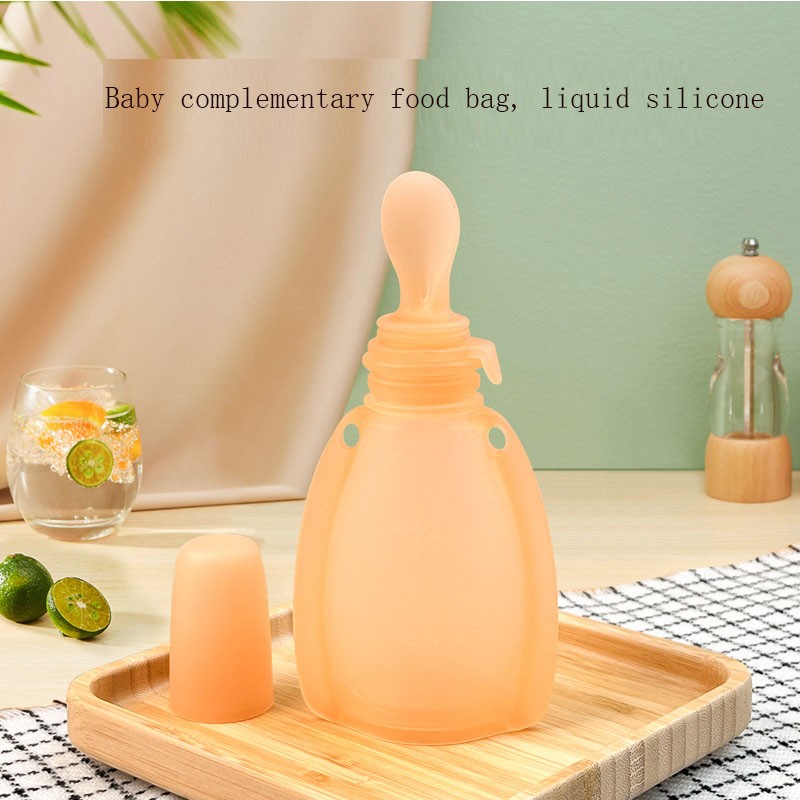 Baby Food Pouch - Reusable Leak Proof