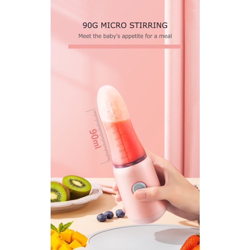 Handheld Food Processor - Portable Fruit Soup