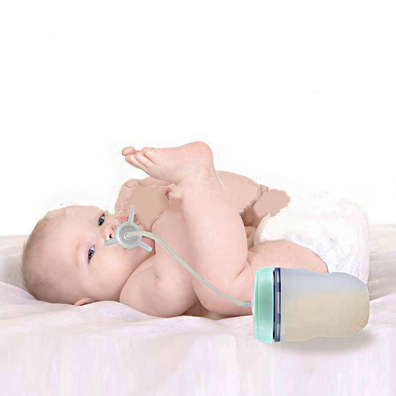 Hands Free Bottle - Silicone Feeding OEM