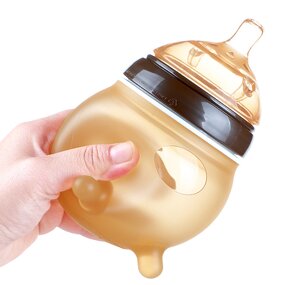 Silicone Baby Bottle - Anti Colic Feeding