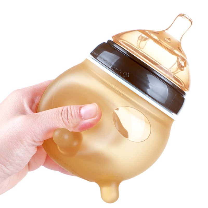 Silicone Baby Bottle - Anti Colic Feeding