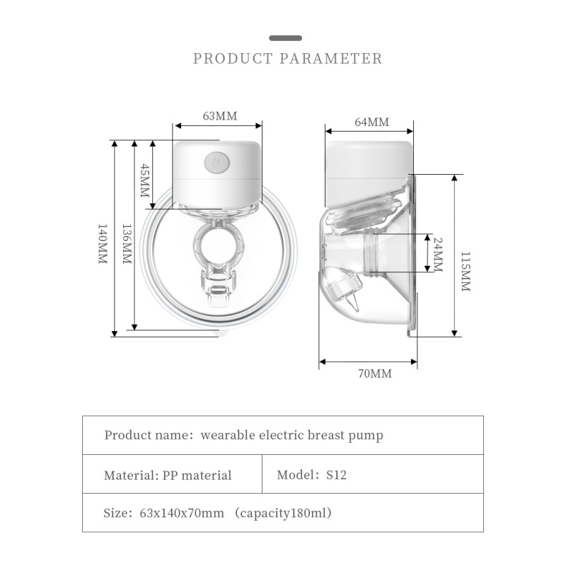 Hands Free Pump - Smart Portable Electric