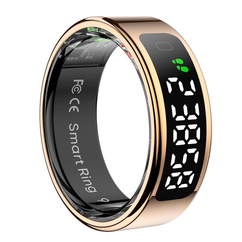 Smart Fitness Ring - Wireless Charging Tracker