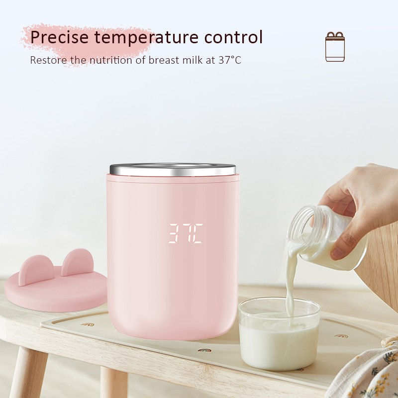 Bottle Warmer - USB Rechargeable Fast Heating
