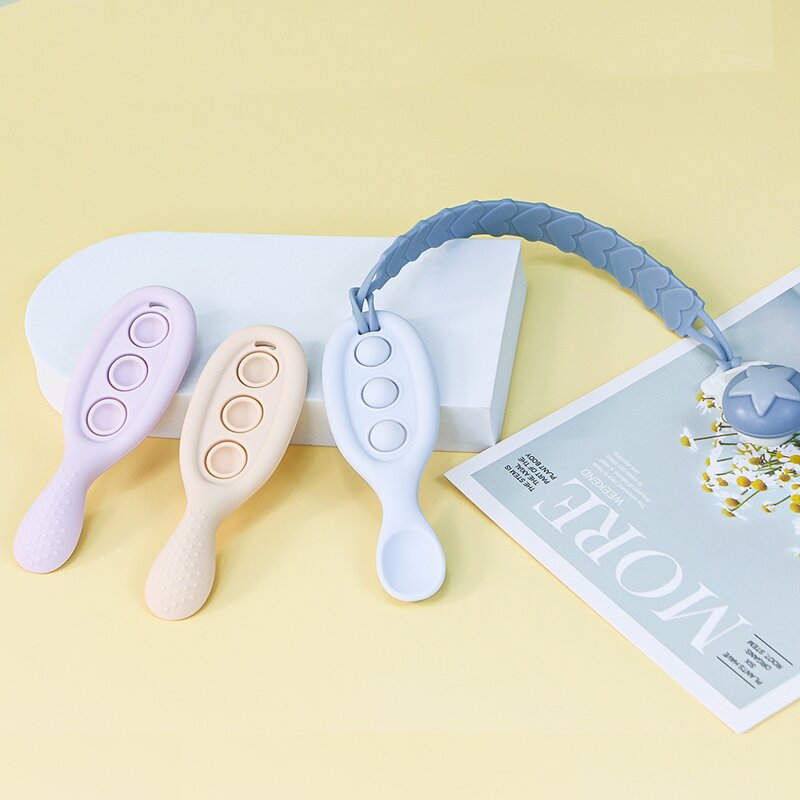 Silicone Teether Toys Manufacturer - OEM/ODM Multifunctional Food Grade BPA Free Learning Chew for Babies