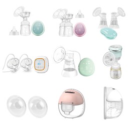 Electric Breast Pump Manufacturer - Manufacturer Hot Sale Maternity Portable Cordless Wireless Silicon Set