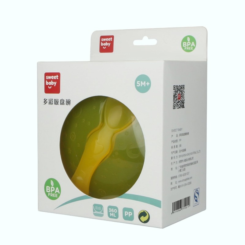 Baby Food Bowl Set Manufacturer - Wholesale BPA Free Plastic Spill Proof Suction Feeding Bowls with Spoon