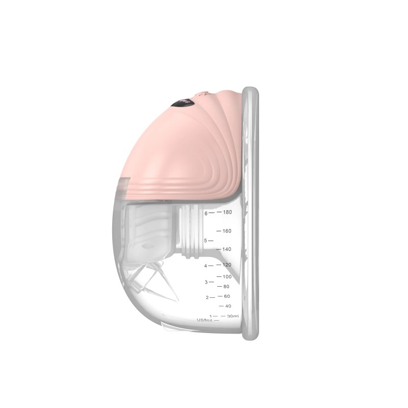 Breast Milk Catcher Manufacturer - Portable Hands Free Double Wearable Shield Silicone Pump Collector with Plug