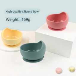 Silicone Snack Bowl Manufacturer - New Custom Toddler Cartoon Pattern No-Spill Food Grade