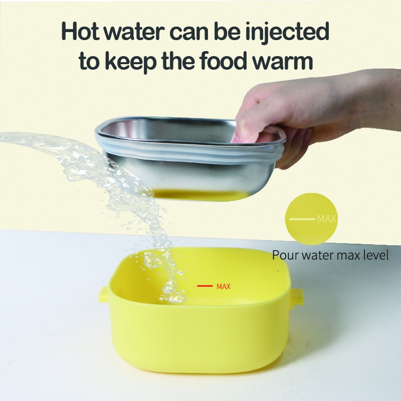 Insulated Lunch Bowl Set Manufacturer - Wholesale Kid Warm Stainless Thermo Food Warmer Bowl with Lid