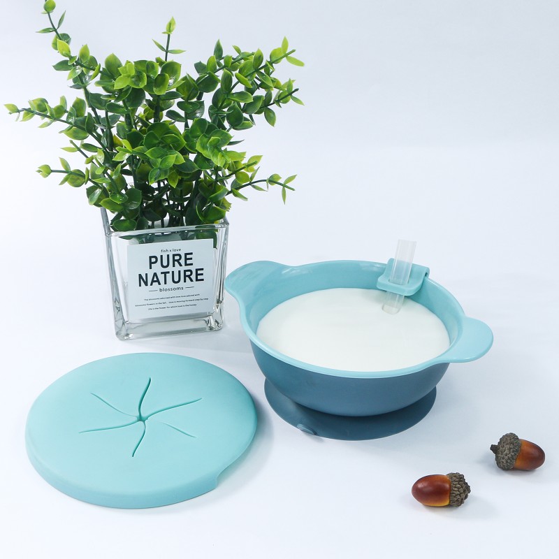 Anti Spill Feeding Bowls Manufacturer - Multifunction Plastic Suction Unbreakable with Lid for Baby