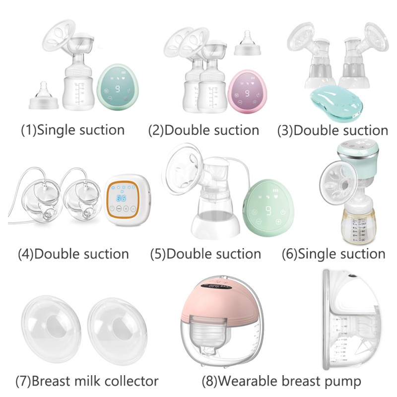 Electric Breast Pump Manufacturer - Manufacturer Hot Sale Maternity Portable Cordless Wireless Silicon Set