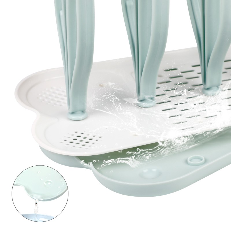 Baby Bottle Drying Rack Manufacturer - New Hot Selling Vertical Portable Foldable Kitchen Dryer Rack