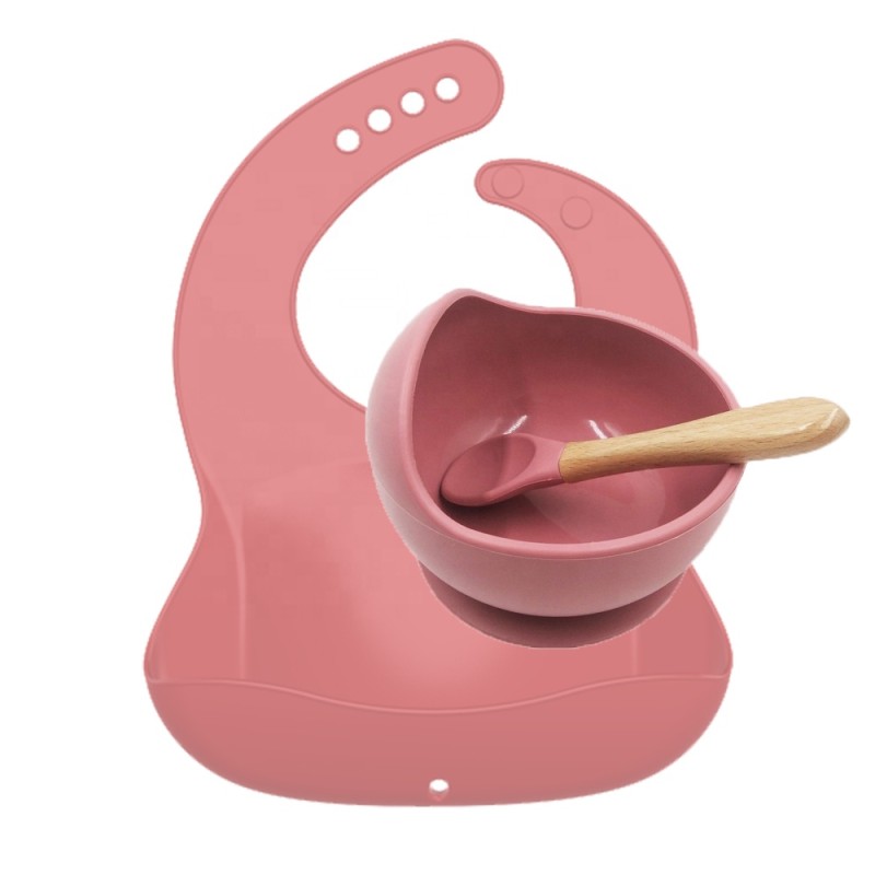Silicone Tableware Set Manufacturer - Food Grade for Newborn Babies Toddlers Suction Plate Bowl