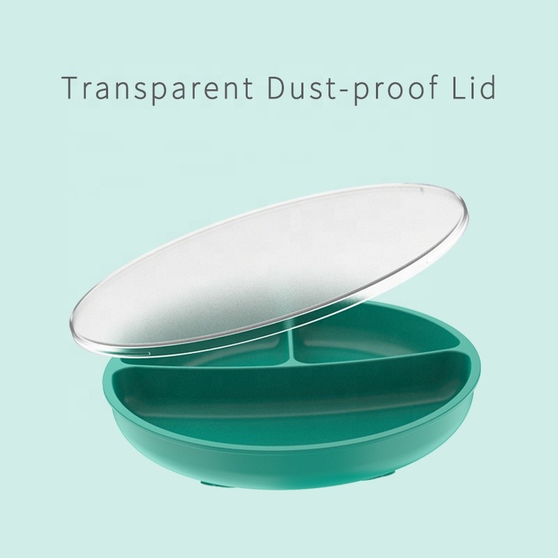 Children Dinnerware Set Manufacturer - Food Grade Silicone Divided Suction Plates Bowls for Toddlers