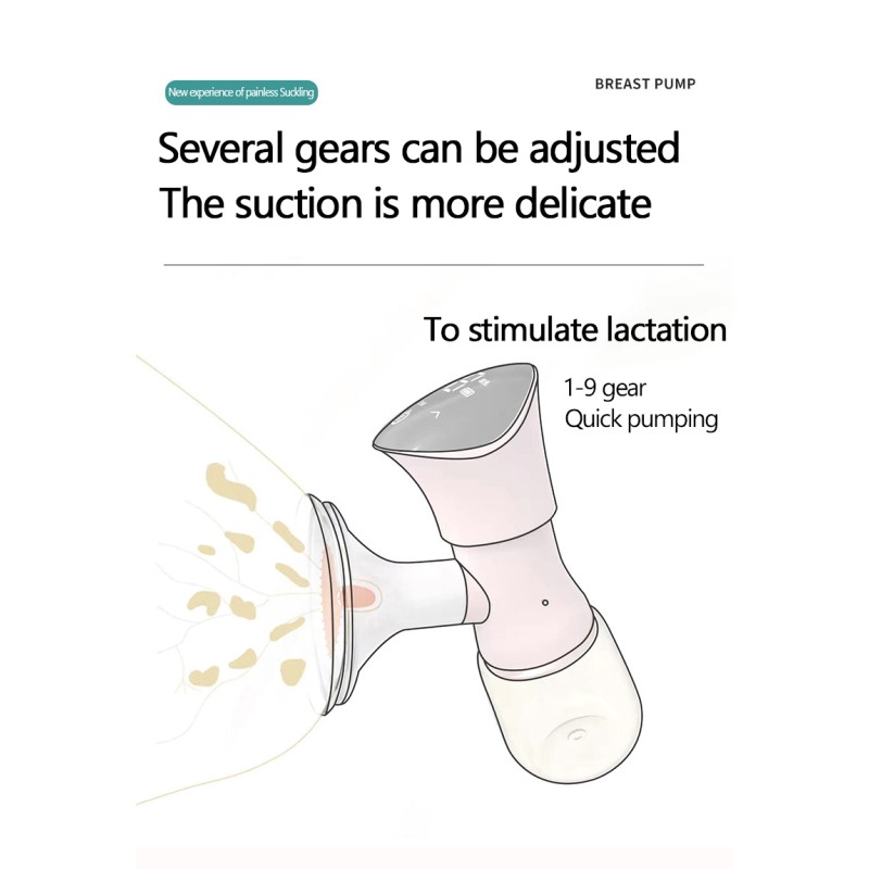 Electric Breast Pump Manufacturer - Baby Hospital Rechargeable Portable Silicone Hands Free for New Born