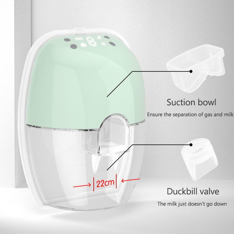 Electric Breast Pump Manufacturer - Wholesale Eco Friendly Pp Portable Automatic Wireless Painless Hand Free