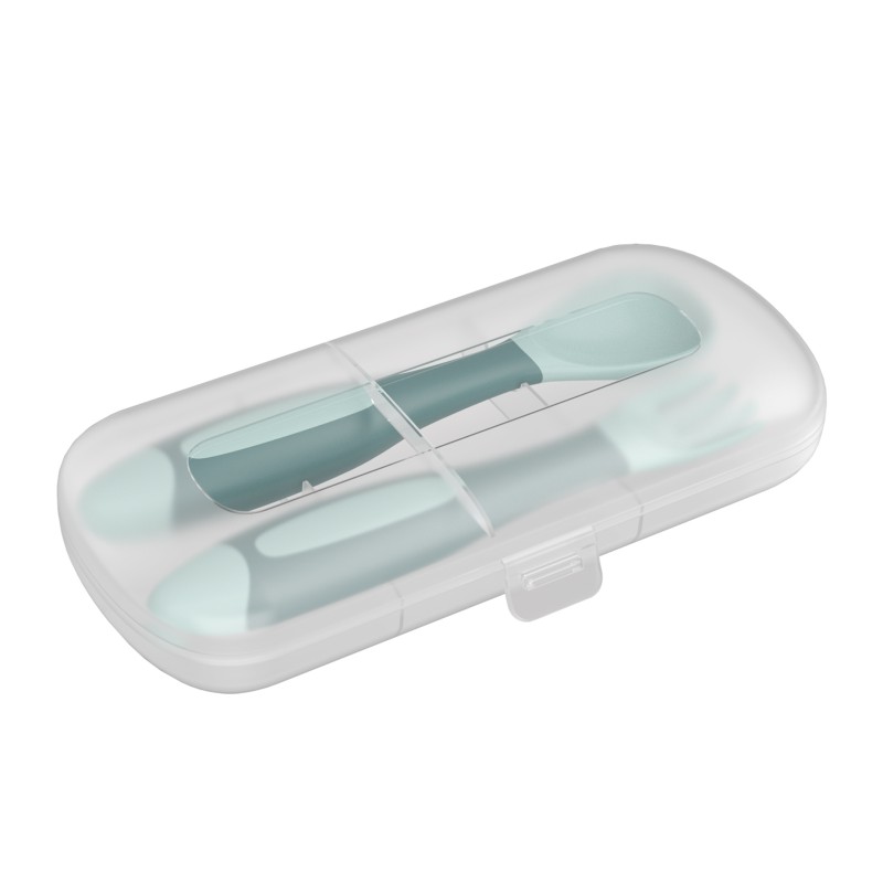 Toddler Cutlery Set Manufacturer - First Training Spoon Fork Promotion Gift Baby Tableware Set