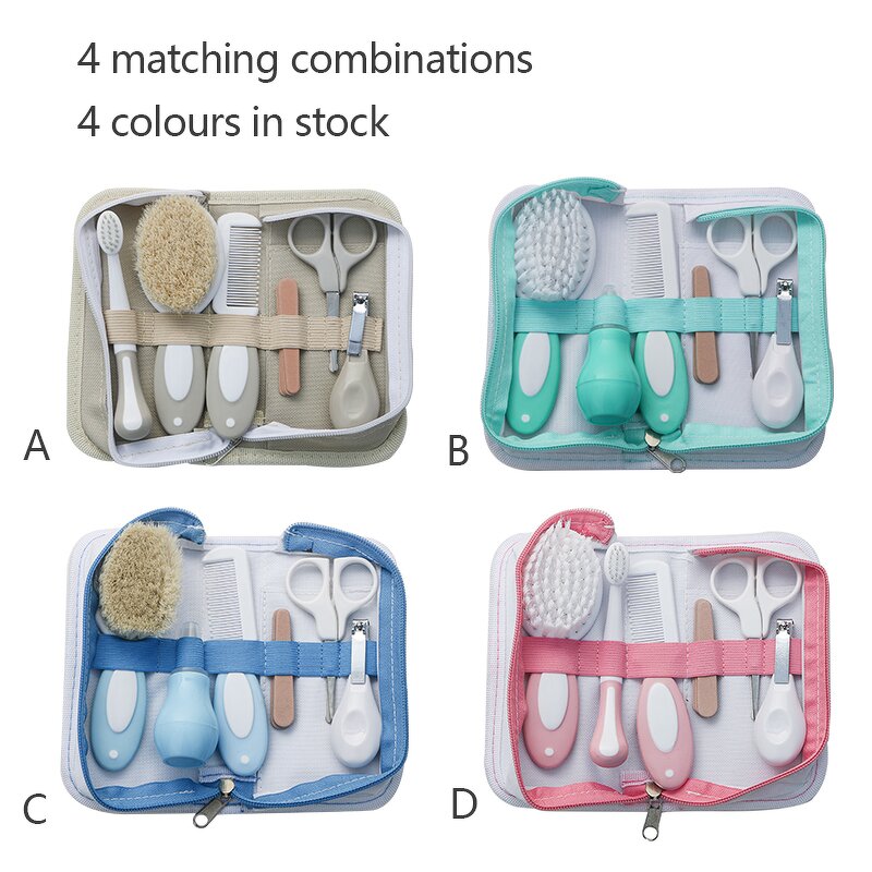 Baby Grooming Kit Manufacturer - Factory Wholesale New Born Nursery Safety Infant Healthcare Set with Bag