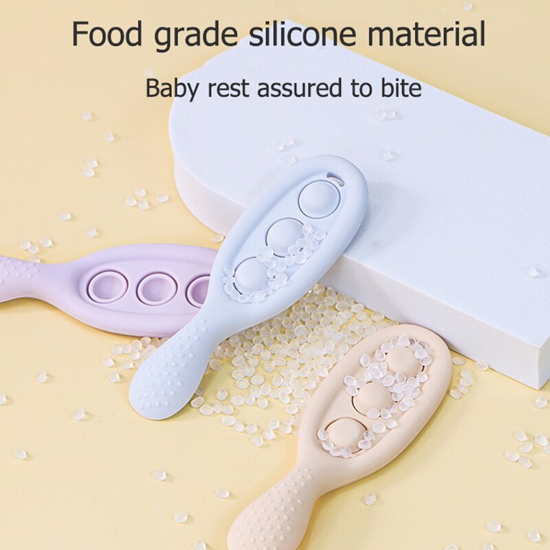 Silicone Teether Toys Manufacturer - OEM/ODM Multifunctional Food Grade BPA Free Learning Chew for Babies
