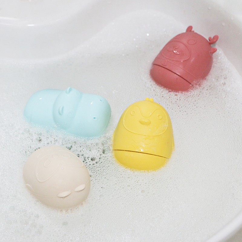 Baby Bath Toy Set Manufacturer - New Silicone Cute Animal Spray Water Game Bubble Swimming for Toddler