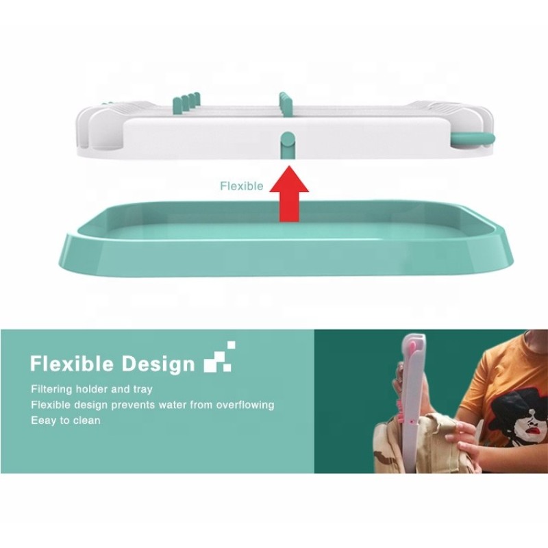 Baby Bottle Drying Rack Manufacturer - Wholesale Multifunctional Foldable Plastic Portable with Brush