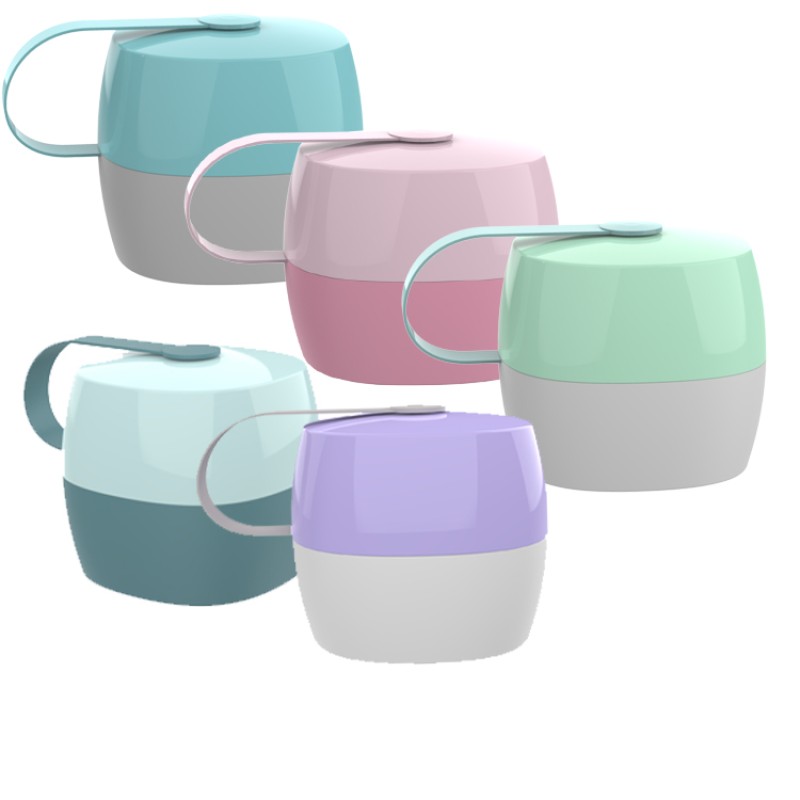 Baby Pacifier Case Manufacturer - Customizable Multi-colored PP Plastic Nipple Accessories