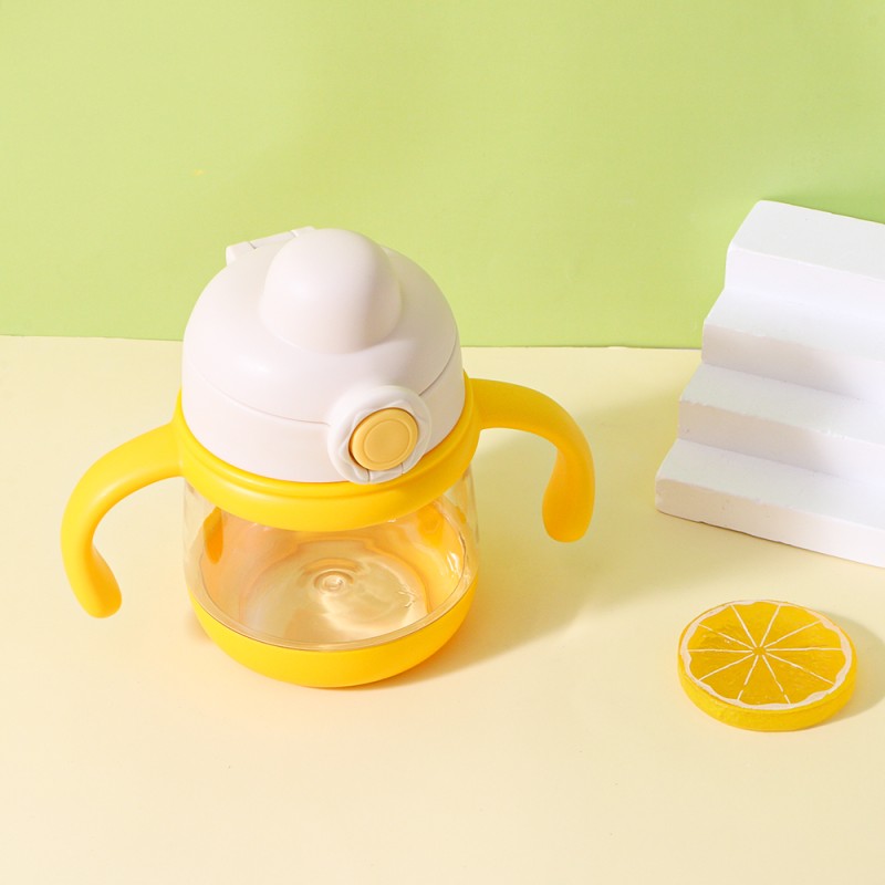 Toddler Drinking Cup Set Manufacturer - Custom Tritan 300ml Learning Milk Water Bottle for Babies Kids