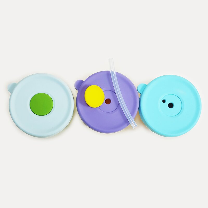 Breast Milk Bottle Manufacturer - Microwavable Food Grade Silicone Cartoon Pattern with Lids 0-12 Months