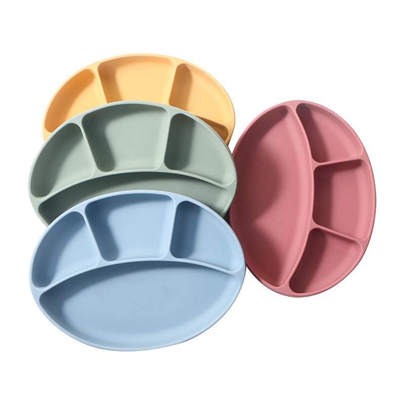 Silicone Baby Tableware Set Manufacturer - OEM/ODM Wholesale Spoon Fork Suction Plate Bib for Toddlers