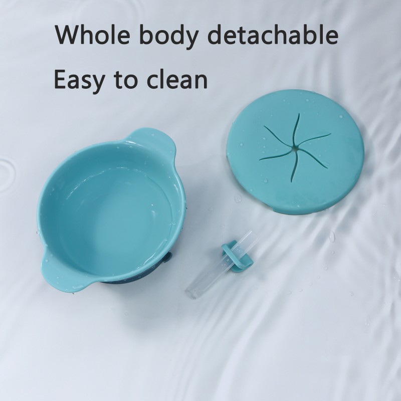 Anti Spill Feeding Bowls Manufacturer - Multifunction Plastic Suction Unbreakable with Lid for Baby