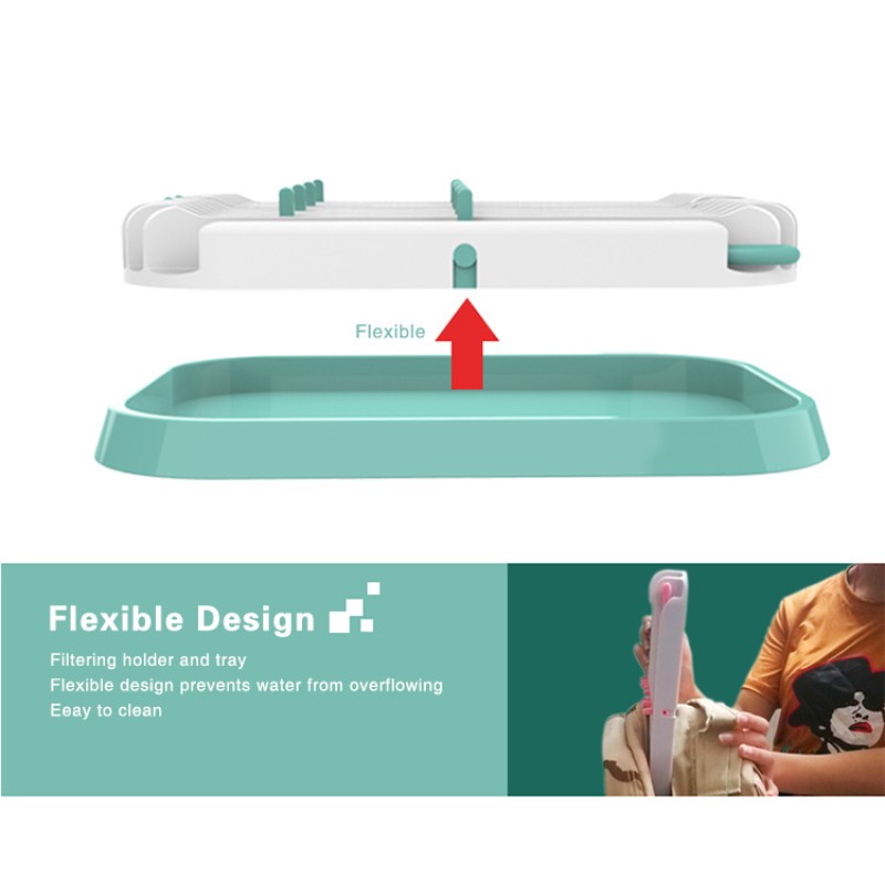 Baby Bottle Cleaning Brush Manufacturer - New Arrival Silicone Nipple Rotation Brush Glasses Cleaner Tools