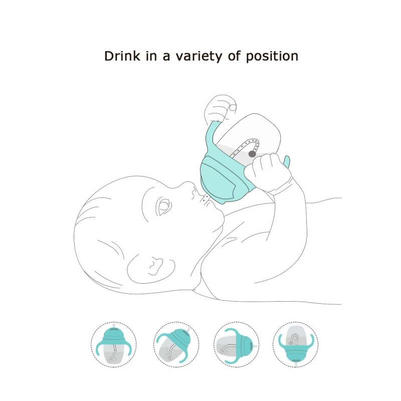 Kids Water Bottle Manufacturer - Wholesale BPA Free Children PP Plastic Drinking Bottle with Straw