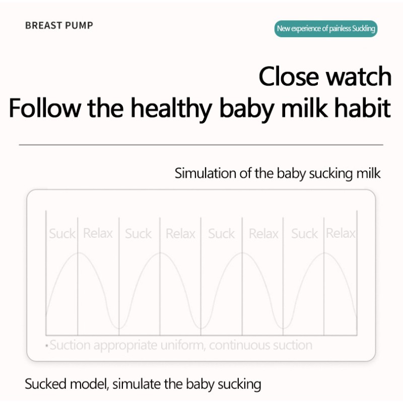 Electric Breast Pump Manufacturer - Baby Hospital Rechargeable Portable Silicone Hands Free for New Born