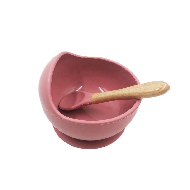 Silicone Tableware Set Manufacturer - Food Grade for Newborn Babies Toddlers Suction Plate Bowl
