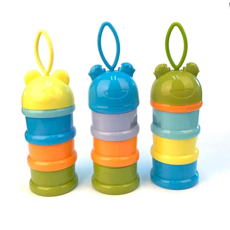 Baby Snack Containers Set Manufacturer - New Products Microwaveable Plastic Lid Cartoon-Design Glass Crisper 0-12 Months