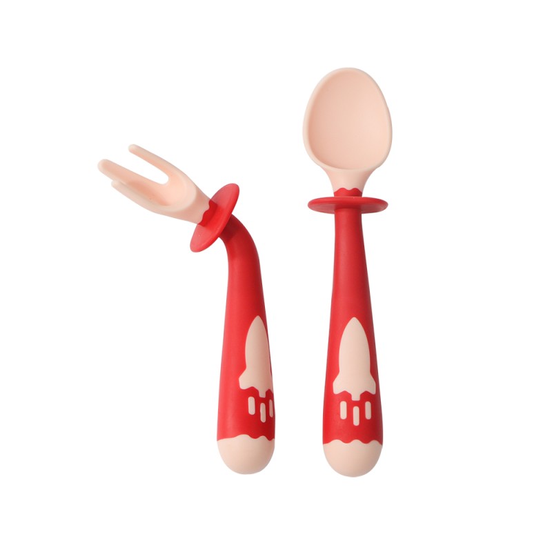 Baby Training Spoon Set Manufacturer - New Bendable Reusable PP Plastic with Box