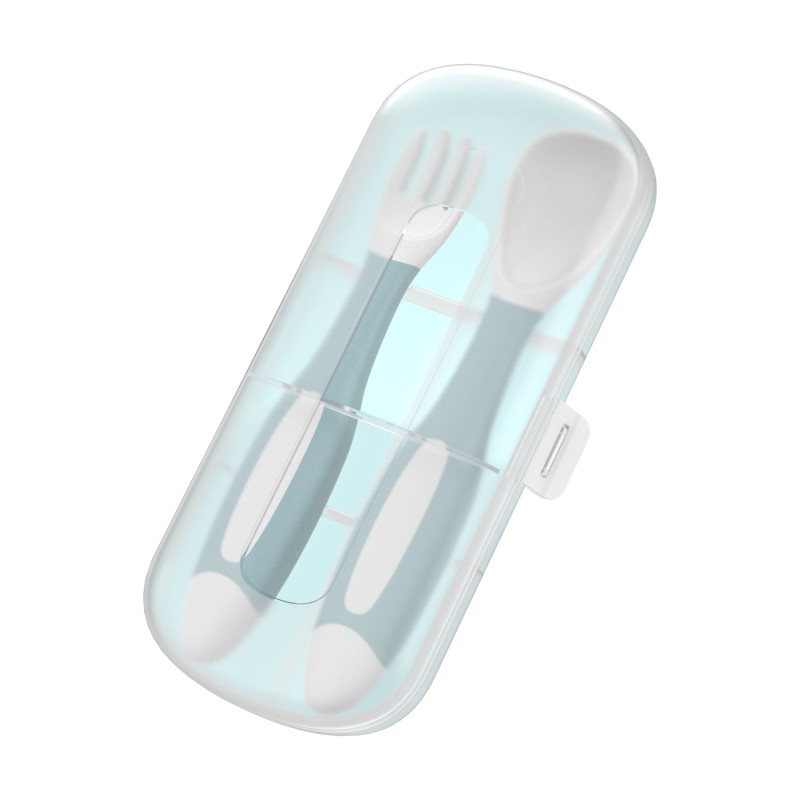 Baby Feeding Utensils Set Manufacturer - Best Selling Manufacture Bendable Spoon and Fork Tableware Set