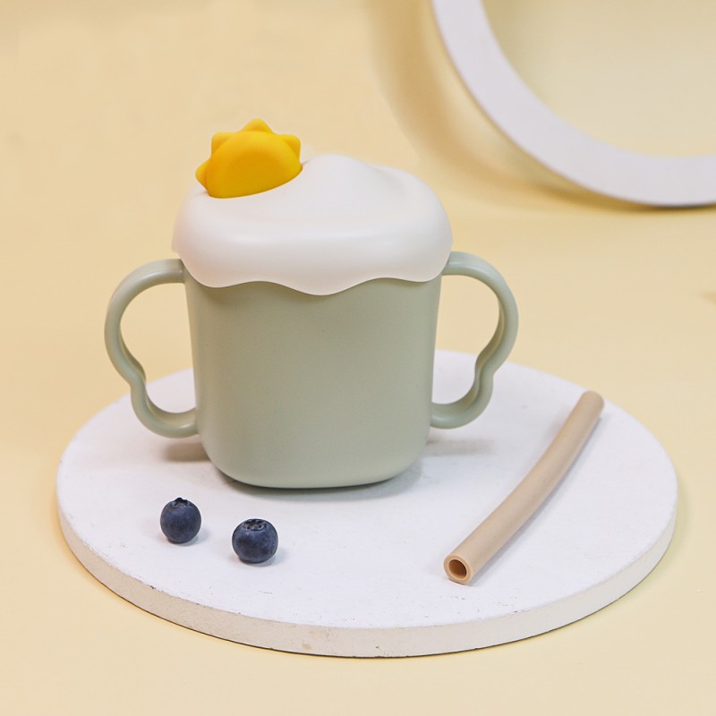 Sippy Cup Manufacturer - Custom 300ml Food Grade Plastic with Lids and Straws for Toddler